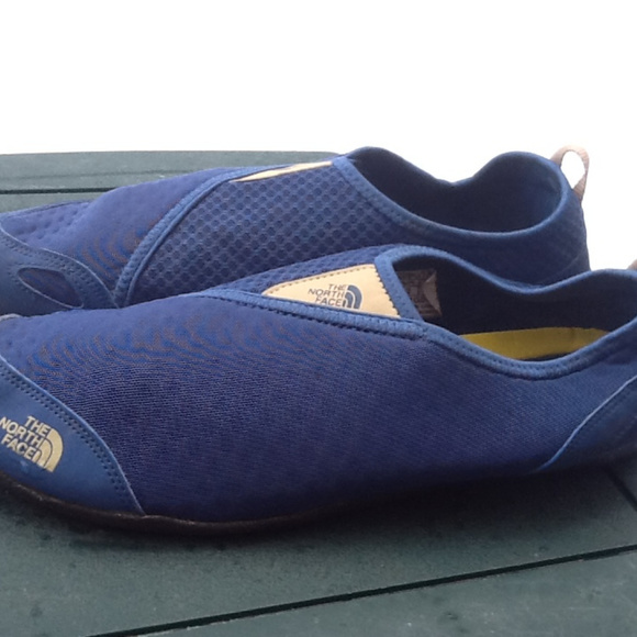 north face blue shoes